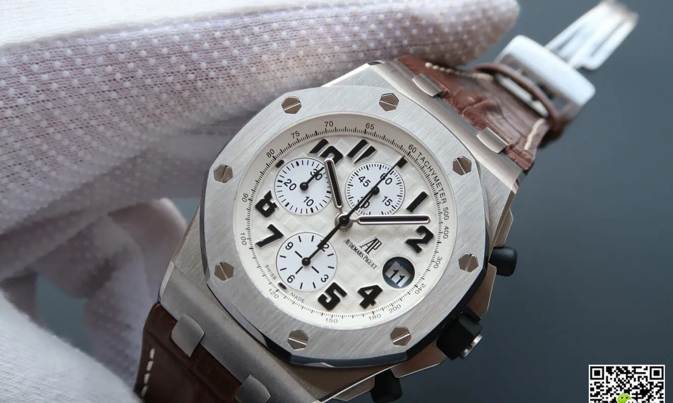 Audemars Piguet Royal Oak Offshore 26170ST.OO.D091CR.01 JF Factory 1:1 Best Edition Replica Watch White Dial